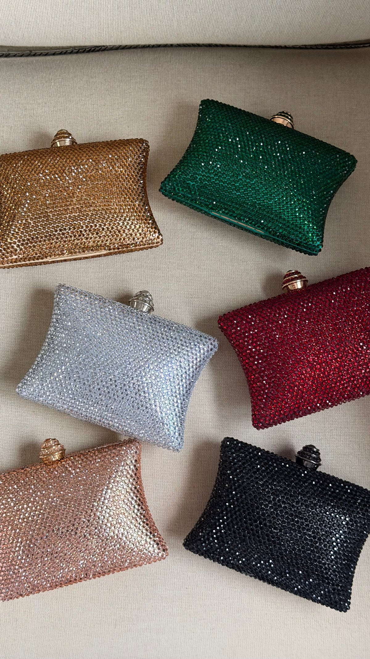 MINI RHINESTONE CLUTCH