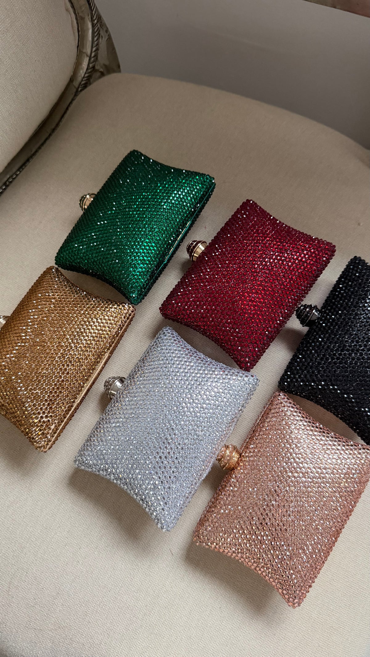 MINI RHINESTONE CLUTCH