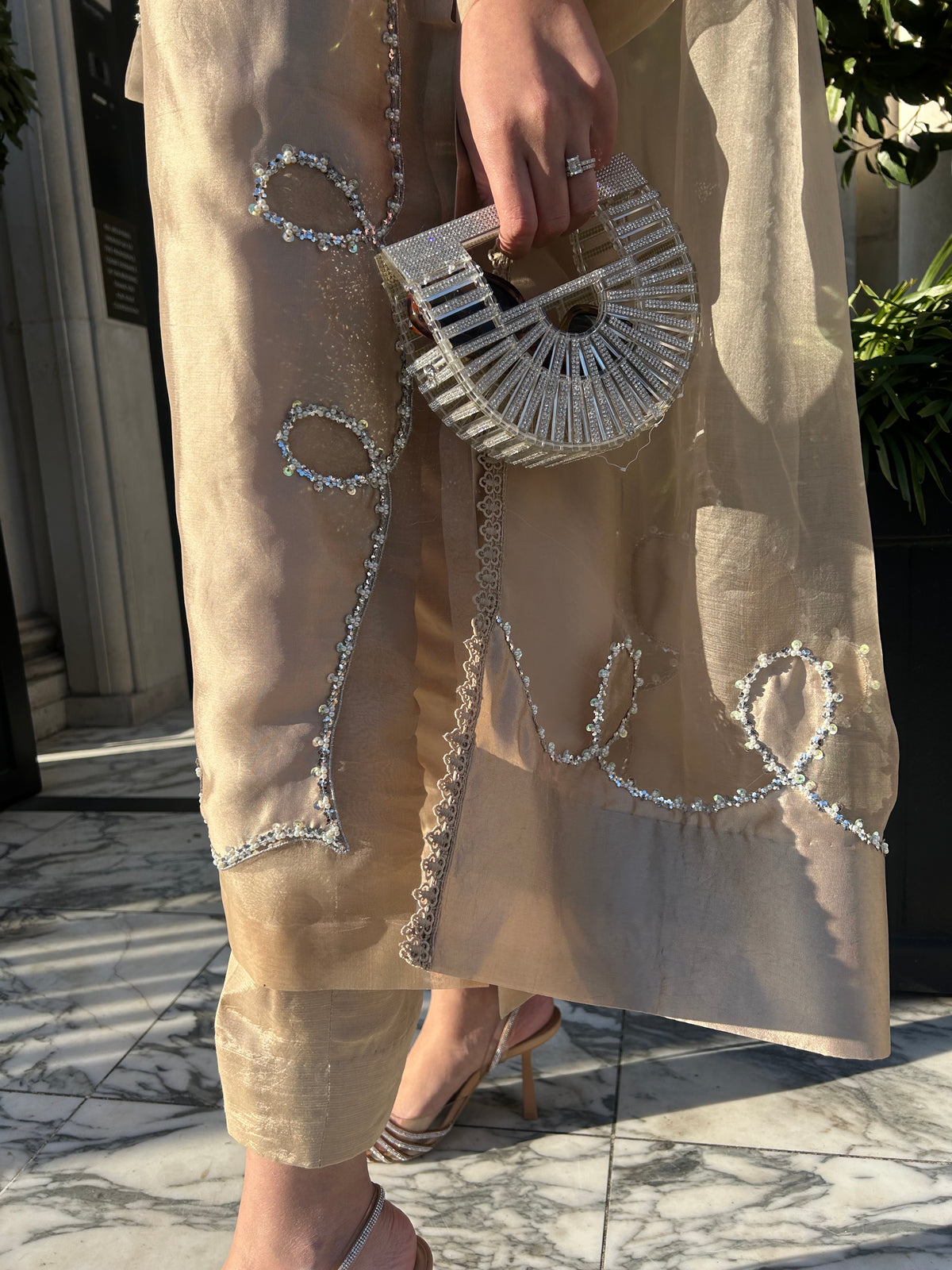 GAIA SILVER BAG