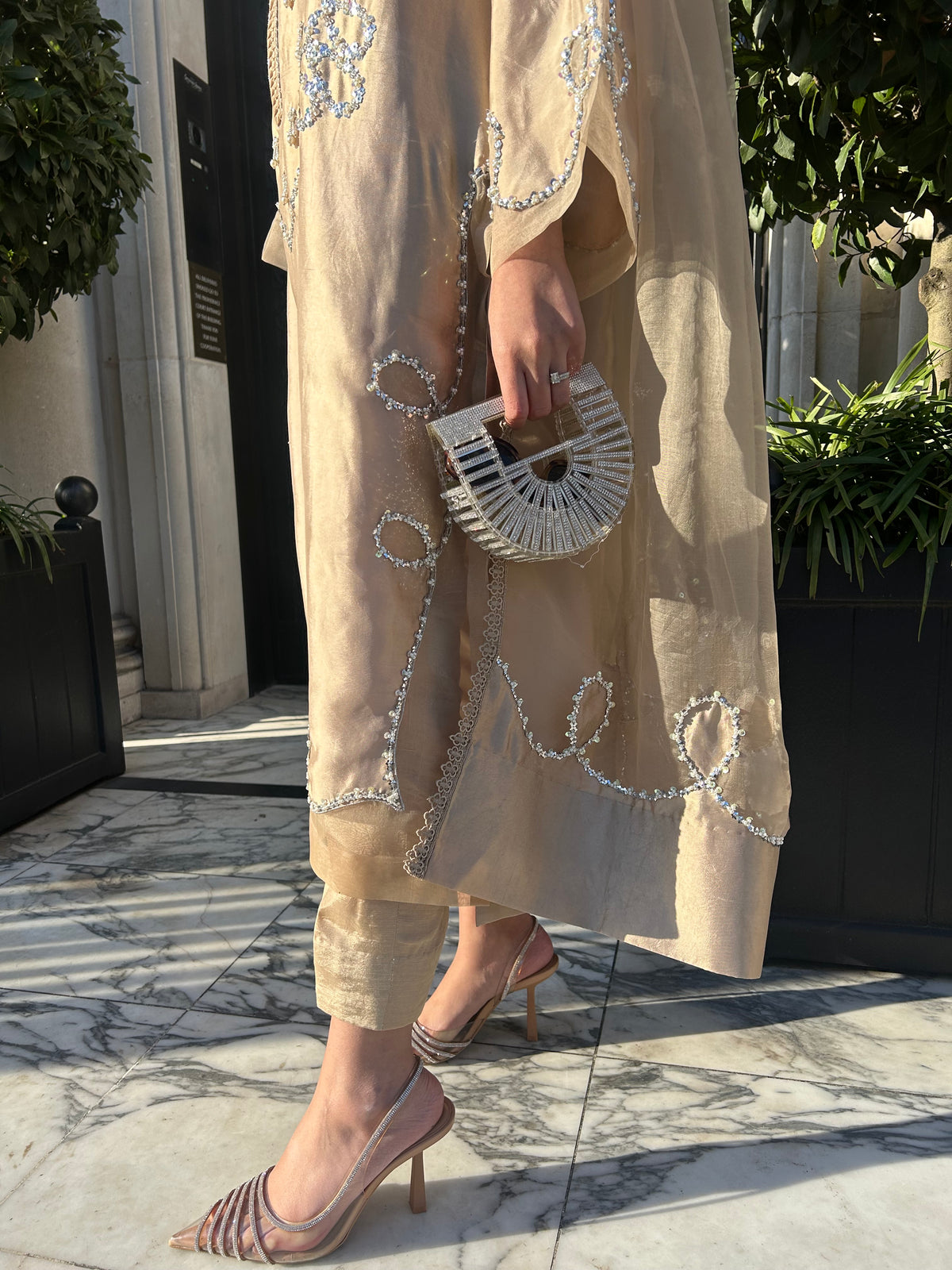 GAIA SILVER BAG